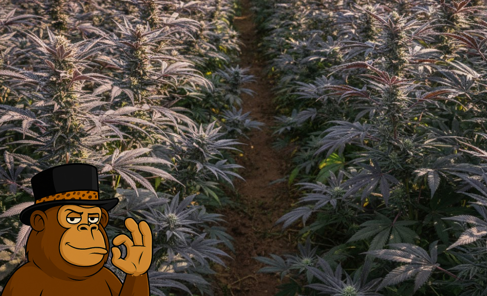 Best Weed Strains In San Luis Obispo A detailed shot of a light green cannabis flower with a dense structure and heavy white trichome coverage.