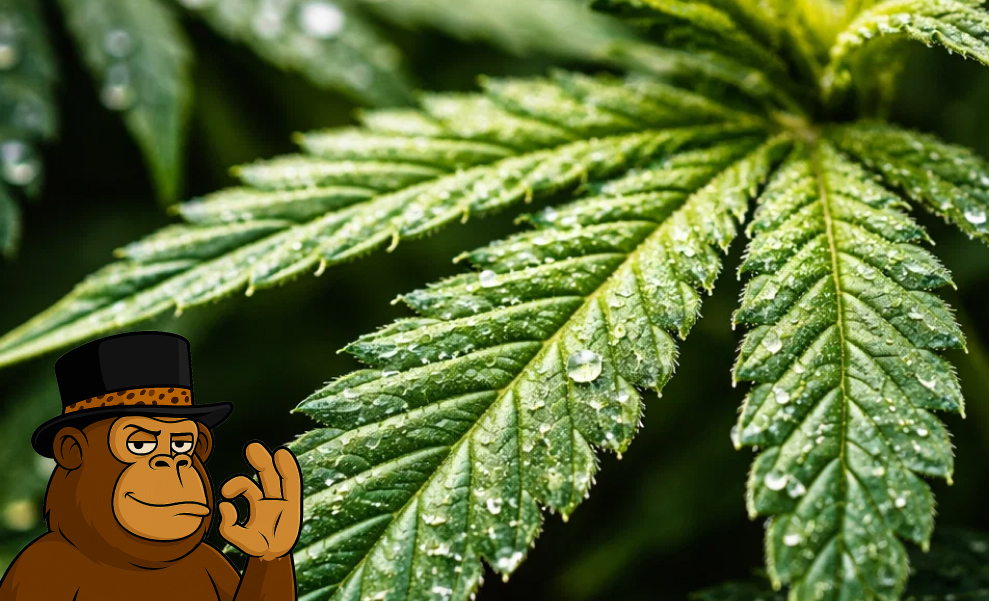 Mature cannabis plants with large, resinous buds growing in a professional indoor facility, representing the best weed strains in Carlsbad.